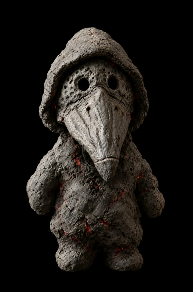 The Beak, a rough stone creature.
